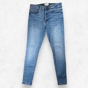 FRAME Le One Skinny Jeans Women's Size 2 Stretch High Waist‎ Light Wash